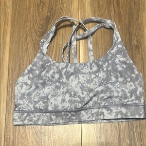 Gray lululemon Energy Bra Size 6